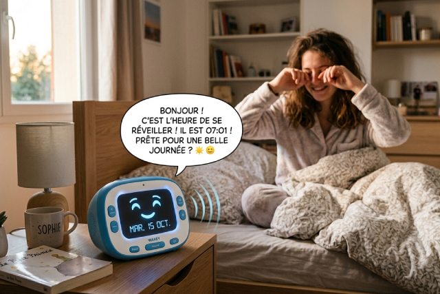 réveils parlants